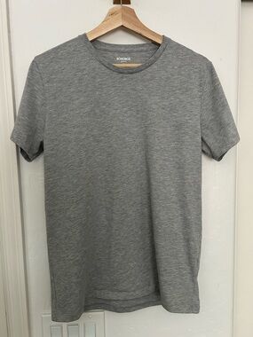 Bonobos Heather Gray Crew Neck Short Sleeve Tee